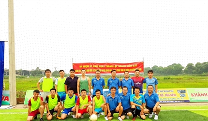 Viện kiểm sát nhân dân huyện Đông Anh tổ chức giao lưu bóng đá kỷ niệm...